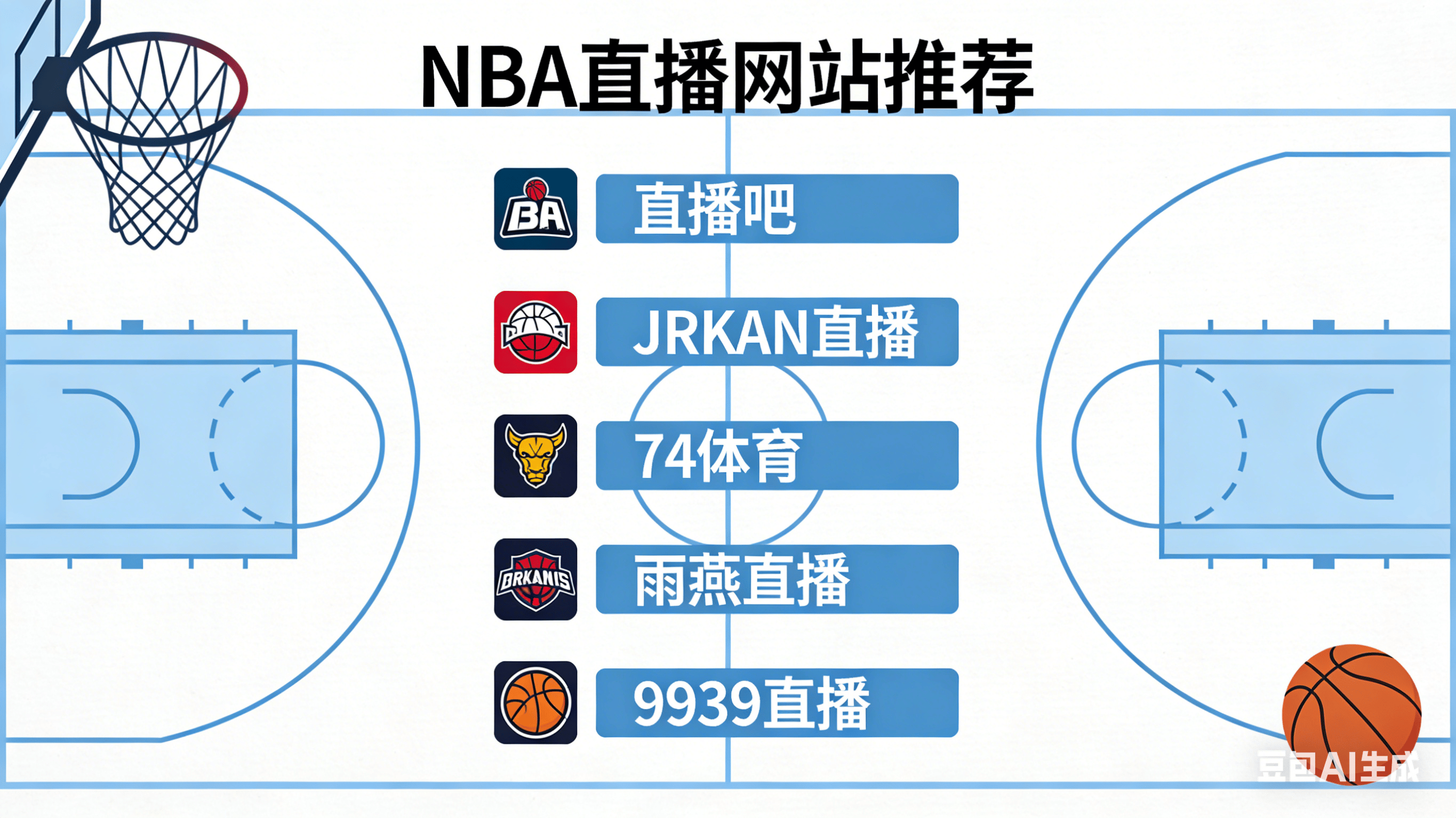 足球买球-精选5个NBA免费高清无插件直播网站，告别卡顿与广告烦恼