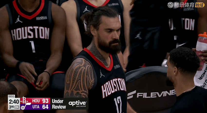 火箭大胜！杜兰特25+6+4，赛后谢泼德走入场内，阿杜场边接受采访